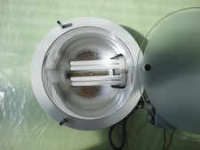 Spittler Deckeneinbauleuchte runde Glasplatte mit 29cm Durchmesser 2x26Watt