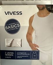 2x Herren Unterhemd Vivess 6/L