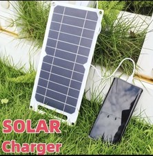 USB Solar Panel Power Bank for