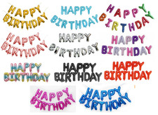 Happy Birthday Ballon Girlande