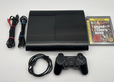 Sony PlayStation 3 - Super Slim | 500GB | Konsole | Schwarz | GTA IV | PS3