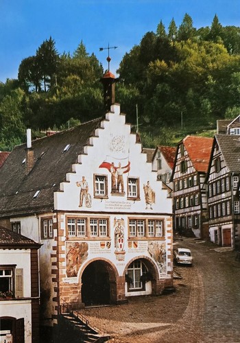 Schiltach schwarzwald - ak,