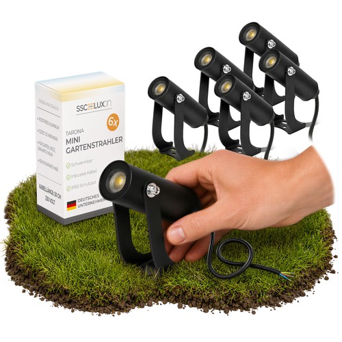 Tarona mini gartenlampe - 6x,