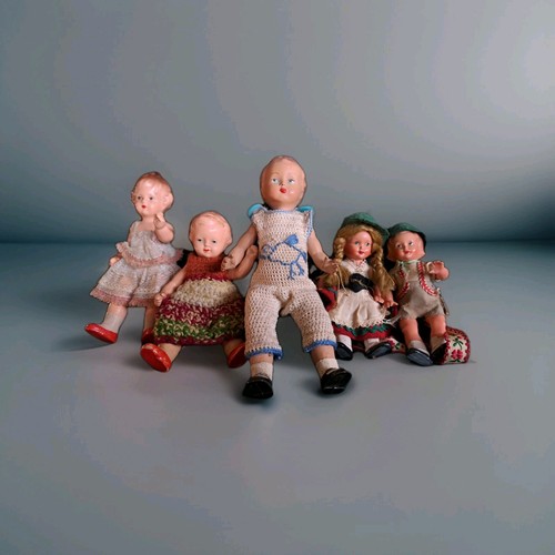 Konvolut vintage puppen - vintage,