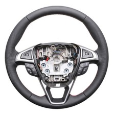 Ford Lenkrad Mondeo Fusion Edge Fiesta Galaxy Neu Beziehen Naht rot 57766