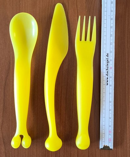 Ikea kinderbesteck gelb aus - gelb,