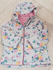 Outdoorjacke mit Kapuze für Mädchen, Thermo Jacke Winterjacke Joules Gr. 116