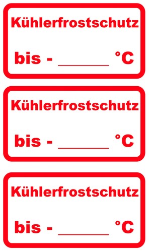 Aufkleber - 3x,