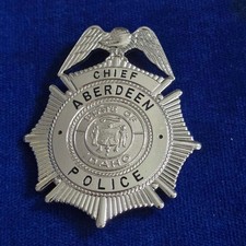 Ehemalige polizeimarke - us,