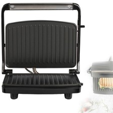 LUXUS KONTAKTGRILL ELEKTROGRILL TISCHGRILL SANDWICHTOASTER EDELSTAHL 68253640