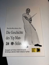Buch WingTsun "Geschichte des Yip Man Stiles" - SC - signiert von GM Kernspecht