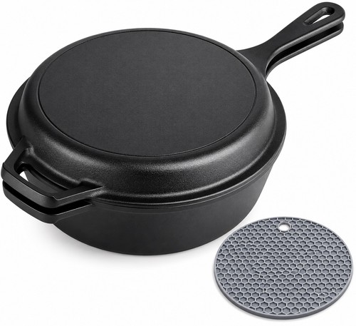 Gusseisen topf mit deckel - mit,