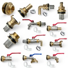 Regentonnendurchführung Tankdurchführung Faßverschraubung Auslaufhahn Verbinder