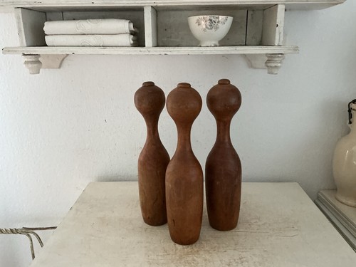 Alte holzkegel 5cm kegel - holzkegel, 27,5cm