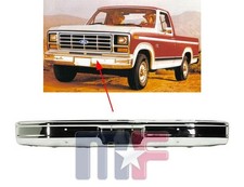 Stoßstange vorne verchromt 80-86 Ford F-150 F-250 F-350 & Bronco Stoßfänger