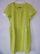 Backstage traumhaftes Sommerkleid 100% Leinen neongelb XL Maße