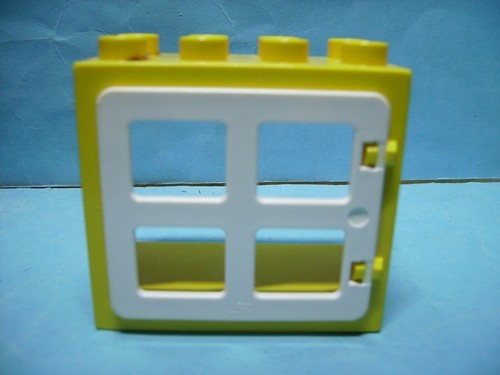 Lego duplo fenster gelb d3 - lego,