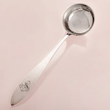 Antike Suppenkelle 1870-1880 800er Silber