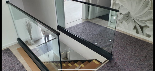 Ganzglasgeländer treppe - ganzglasgeländer, treppe/