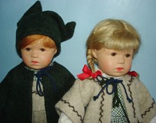 Kathe Kruse 13.5" Brother &