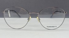 Humphrey's Brille Herren Damen rund gun metal grau 582347 NP 180€