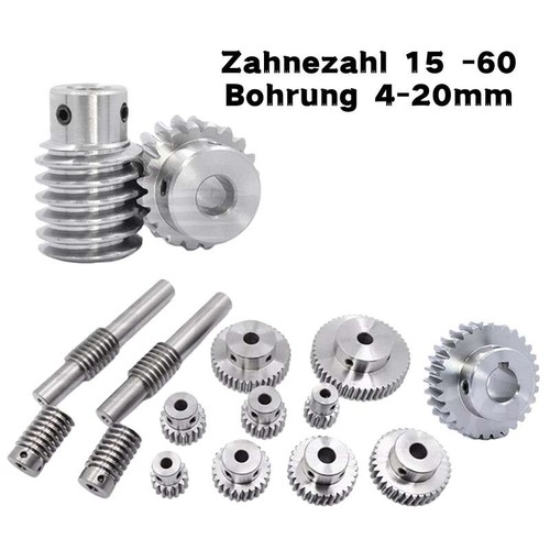 Modul 1 5 schneckenrad - 0,5, 1,5