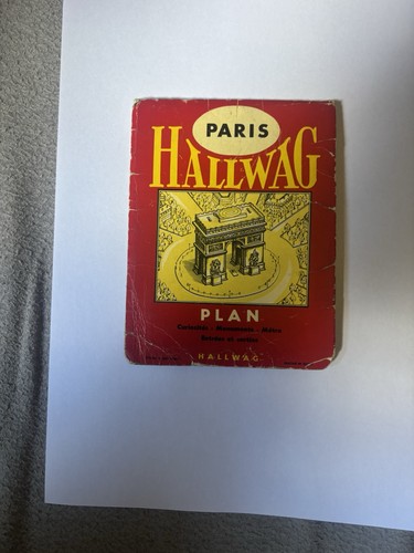 Paris stadtplan hallwag - stadtplan,