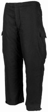 NVA DDR Combat Hose Feldhose Armeehose Thermohose Schwarz gefüttert Neuwertig