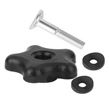 Griffknopf und Schraube