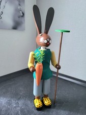 Hodrewa Dieter Legler Osterhase 43cm groß Erzgebirge 