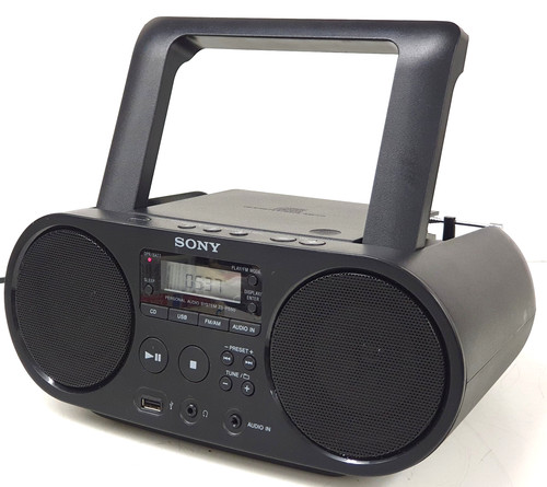 Sony ps50 boombox radio - sony, zs-ps50