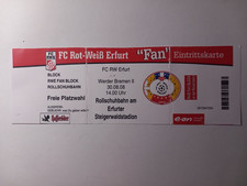 Ticket /Eintrittskarte 3. Liga