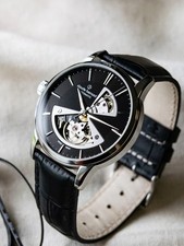 Claude Bernard by Edox - Classic Automatic Open Heart - 85017 3 NIN2 Herrenuhr