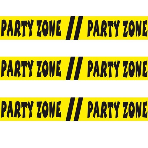 15m party zone absperrband - 15m,