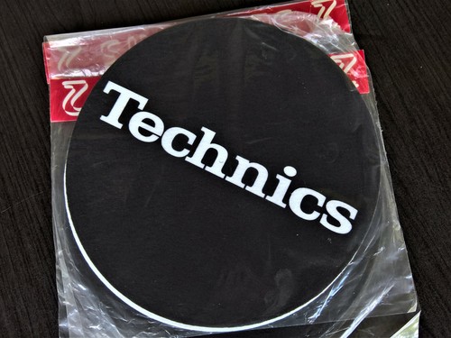 Technics slipmat schwarz - technics, slipmat,