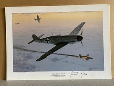 ME109 Luftfahrt Kunstdruck