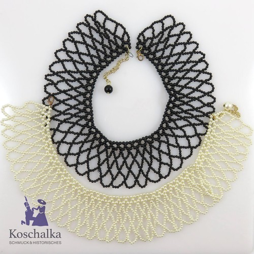 Vintage perlencollier - perlencollier, /
