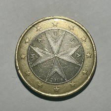 1 Euro Gedenkmünze - Malta