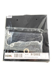 2er Set Faltbox Klappbox Aufbewahrungsbox, schwarz