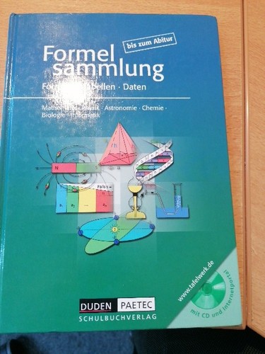 Formelsammlung bis zum abitur - formelsammlung,