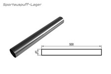 Fox Edelstahl Universal Rohr Ø 50mm Länge 500mm