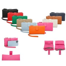 DAMEN GELDBÖRSE Brieftasche Wallet Geldbeutel Portemonnaie Kreditkarten CLUTCH