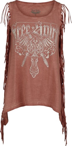 Rock rebel emp damen free - rock,