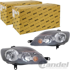 2x TYC H7/H7 SCHEINWERFER LINKS+RECHTS LWR MIT MOTOR für VW GOLF PLUS V 05-2008