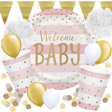 Welcome Baby - Geschirr Deko 1