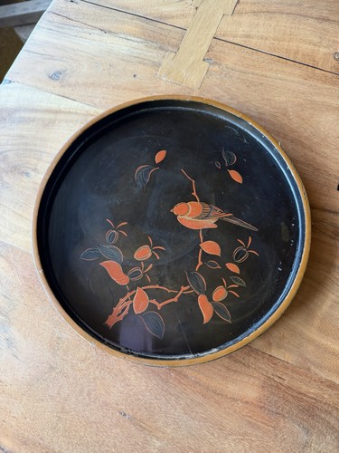Vintage china lack - lack, tablett