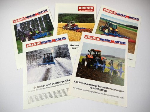 Original prospekt brenig - 5x,