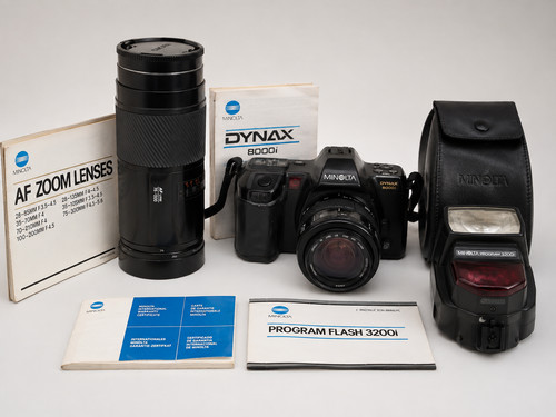 Minolta dynax 8000i 35mm - minolta, +