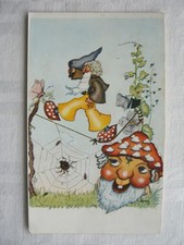 Künstler PK, 1944, Hamburg, U Spenz, Pilzkopf, Seiltänzer, Schmetterling, Spinne