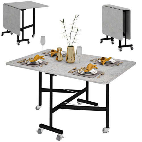 Homcom drop leaf tisch - homcom,